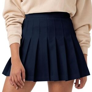 Pleated Skater A Line Tennis Preppy Skirt Small